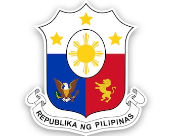 Feuille D'autocollants A4 En Vinyle - Monuments Des Philippines