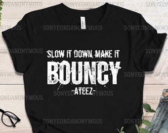 Bouncy T-Shirt: Ateez Atiny K-Pop Fan Merch