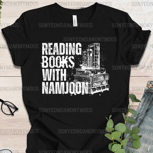 Reading Books With Namjoon T-Shirt | Namjoon Shirt | Kim Namjoon | RM T-Shirt | RM Shirt | BTS T-Shirt | Bangtan Shirt | Indigo | Namjooning