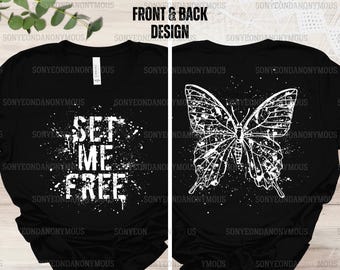 Set Me Free T-Shirt: Jimin Butterfly BTS Army Merch