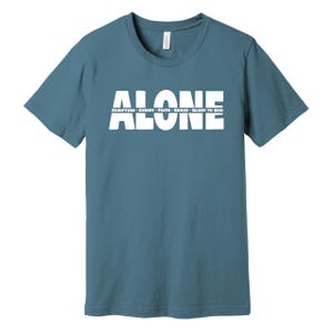 Reflektiertes Theologie-T-Shirt: Fünf Solas - Schrift, Christus, Gnade, Glaube, Herrlichkeit