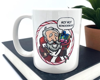 Taza de regalo con las Escrituras de la Teología Reformada de San Nicolás y Arrio