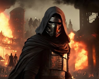 スターウォーズ カイロ・レン 公式ライセンスアーティストプルーフ