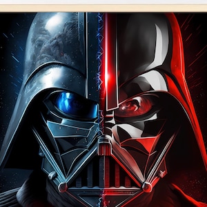 Darth Vader | STAR WARS Wall Art | Digital Art Print for Posters, Wall Decor, Canvases & Picture Frames