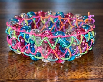 Puño de escalera iridiscente