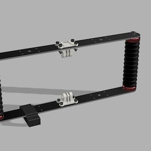 Action cam and smartphone stabilizer rig