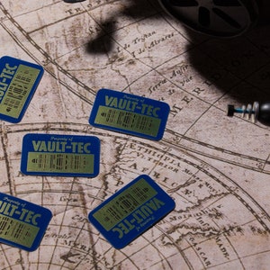 Fallout-klistermärke med inventarieetikett *Serie 1-set*: Vault-Tec, RobCo och Nuka-Cola-paket! bild 7