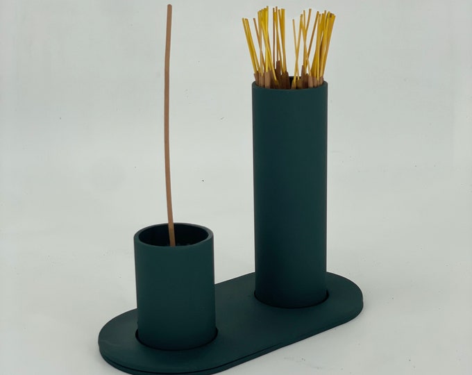 Steel Incense Burner & Storage Kit