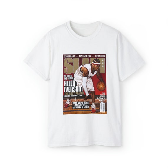 Allen Iverson SLAM Magazine T-shirt - Etsy Canada
