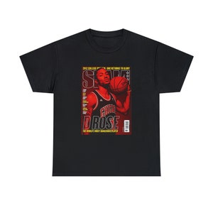 D-Rose NBA Slam Magazine T-shirt