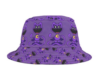 CatNapPoppy Playtime Chapter 3 Catnap Bucket Hat Amazing Quality