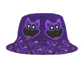 CatNapPoppy Playtime Chapter 3 Catnap Bucket Hat Amazing Quality