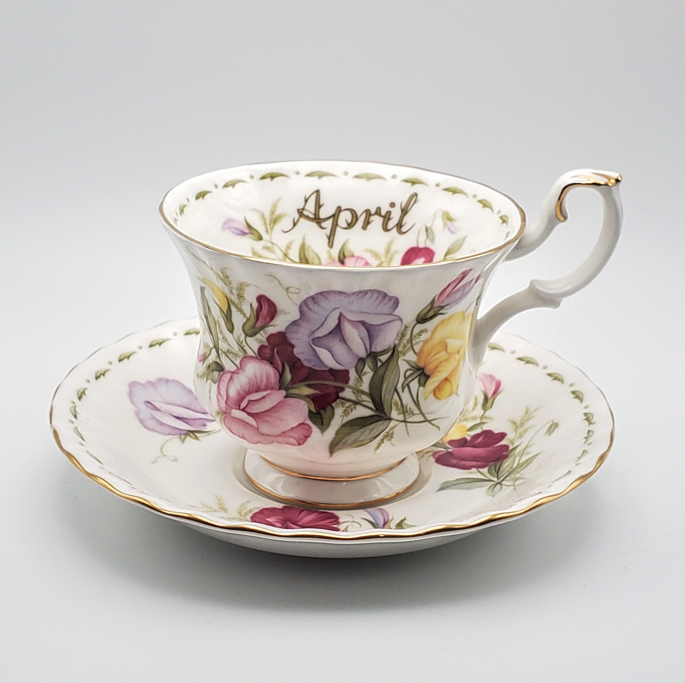 Royal Albert April Flower of the Month Series 