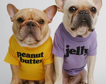 Erdnussbutter & Gelee Halloween-Hundehalstuch – Einheitsgröße, 100% Baumwolle, Für Zwei Hunde