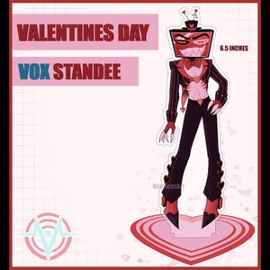 Hazbin Hotel Valentines Day Standees - Etsy