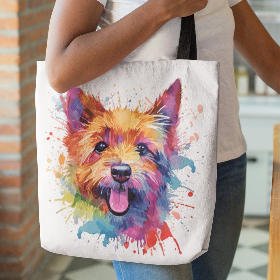 Luxury Border Terrier Tote Bag By DoodlecardsBoutique |  notonthehighstreet.com