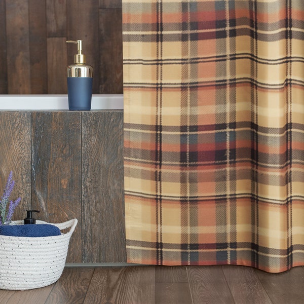 Cunningham Hunting Modern Tartan Shower Curtain