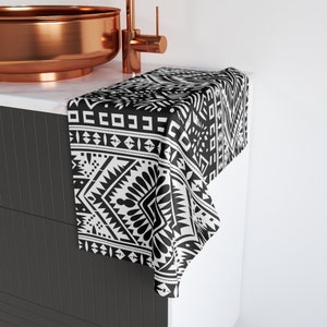 Tribal print towels deals