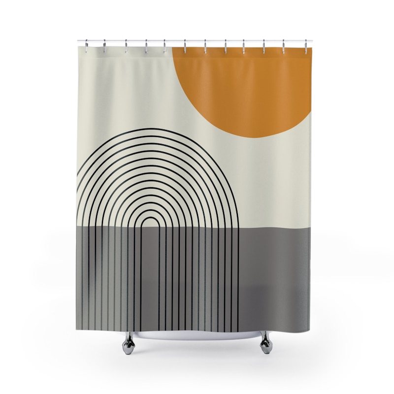 Mod Shower Curtain - Etsy