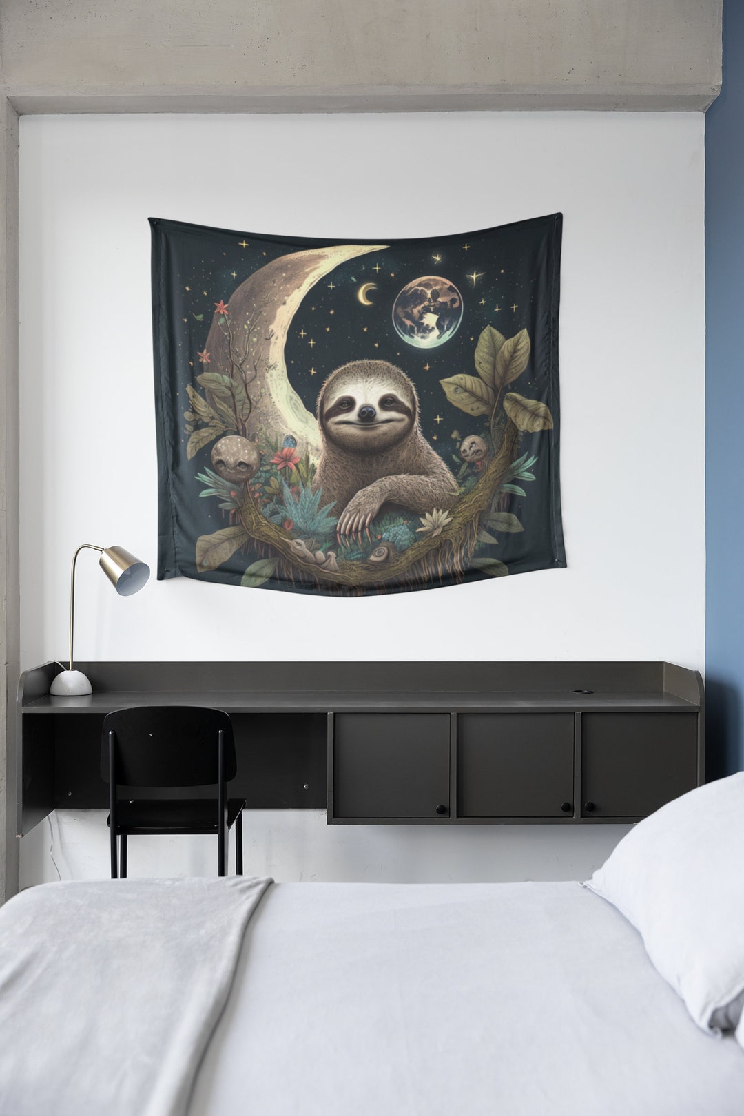 Tableau Toile Murale Imprimée Et Encadrée Lion 60 X 90 Cm - Tableau