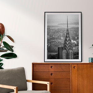 Chrysler Building | New York City | Photo Print Download | Black and White