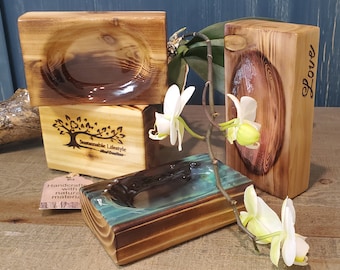 Wooden Handcrafted Soap Dish