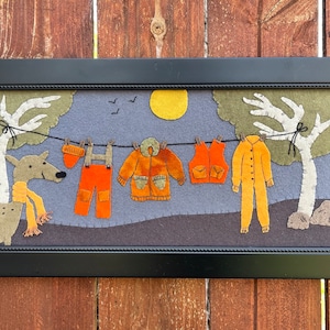 Wool Appliqué pattern “Oh Deer”