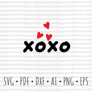XOXO SVG, svg chemises Saint-Valentin, amour svg, svg mignon Saint-Valentin, cadeau Saint-Valentin, Saint-Valentin svg, citations, fichier coupé, Cricut, Cupidon