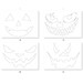 24 Printable Pumpkin Carving Stencils: 48 Pages in A4-sized PDF ...