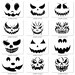 24 Printable Pumpkin Carving Stencils: 48 Pages in A4-sized PDF ...