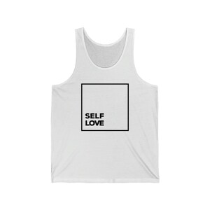 Self LOVE Tank Top, Love Yourself yoga tank top, Self Love tank, Self Care Tank, Motivational