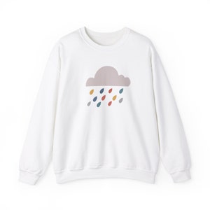 Weather Rain Sweater, Funny Moody Weather Vibe, Self Care Rainy Day, Weather-Sweater funny gift for women Sweater for women teacher life