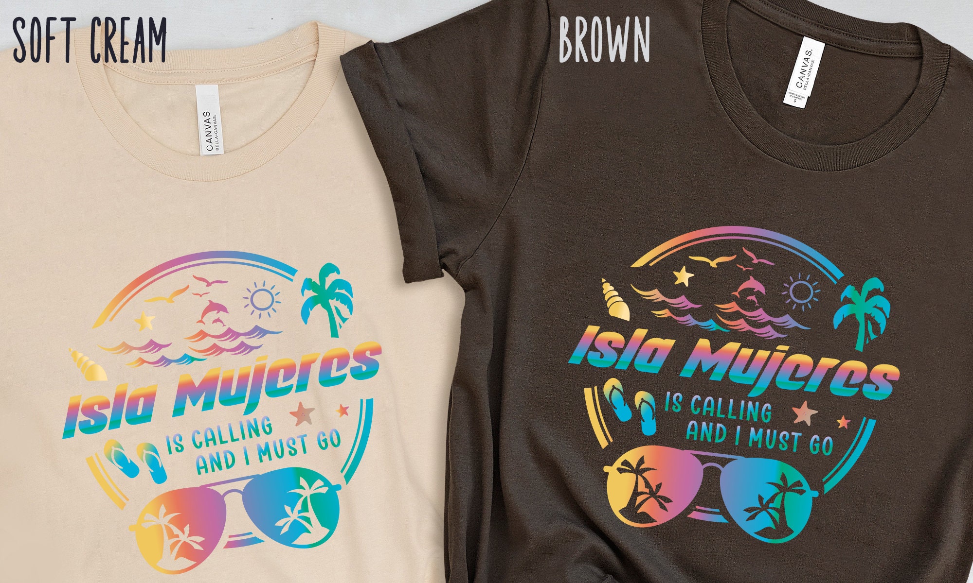 Isla Mujeres T-shirt Vacation Mexico Tee, Beach Must Go Shirt, Mexico ...
