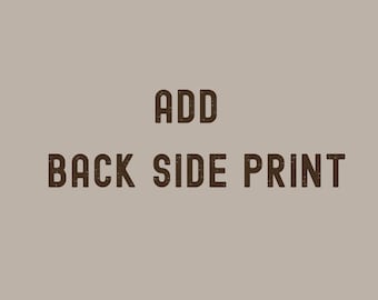 Back Print