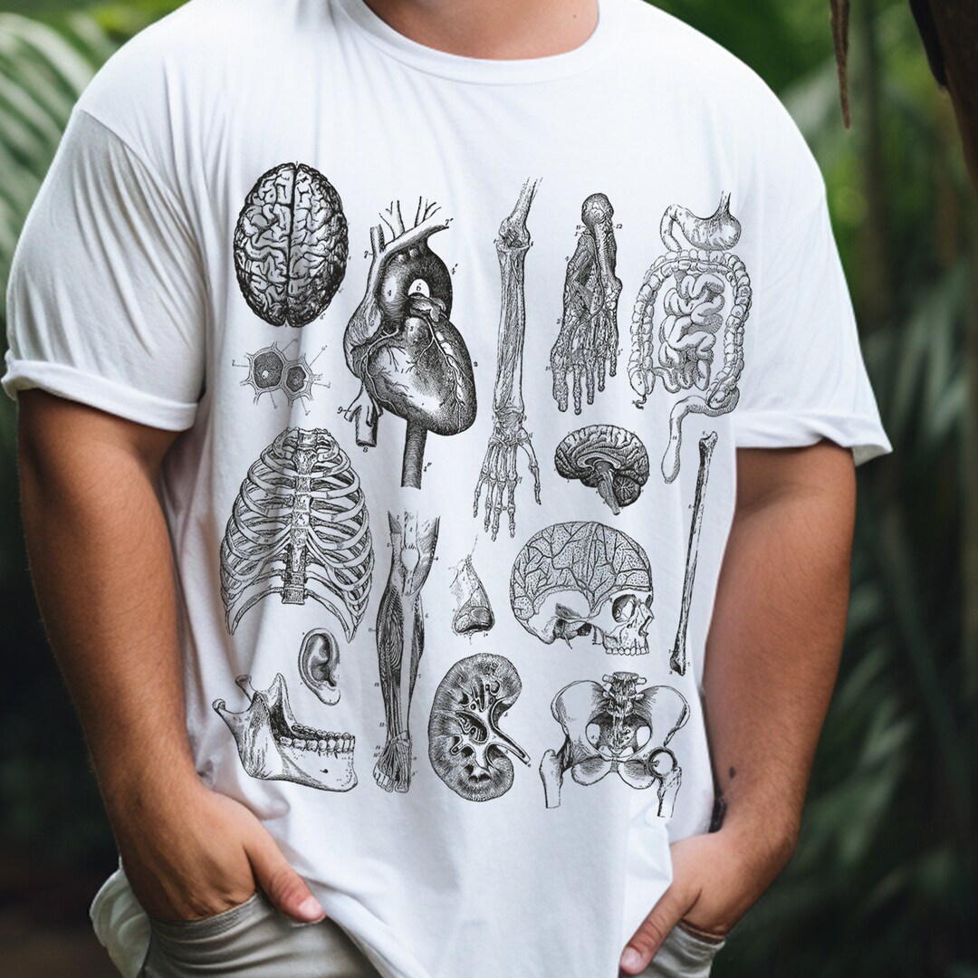 Vintage Anatomy T-shirt Gift for Medical Students Doctors - Etsy