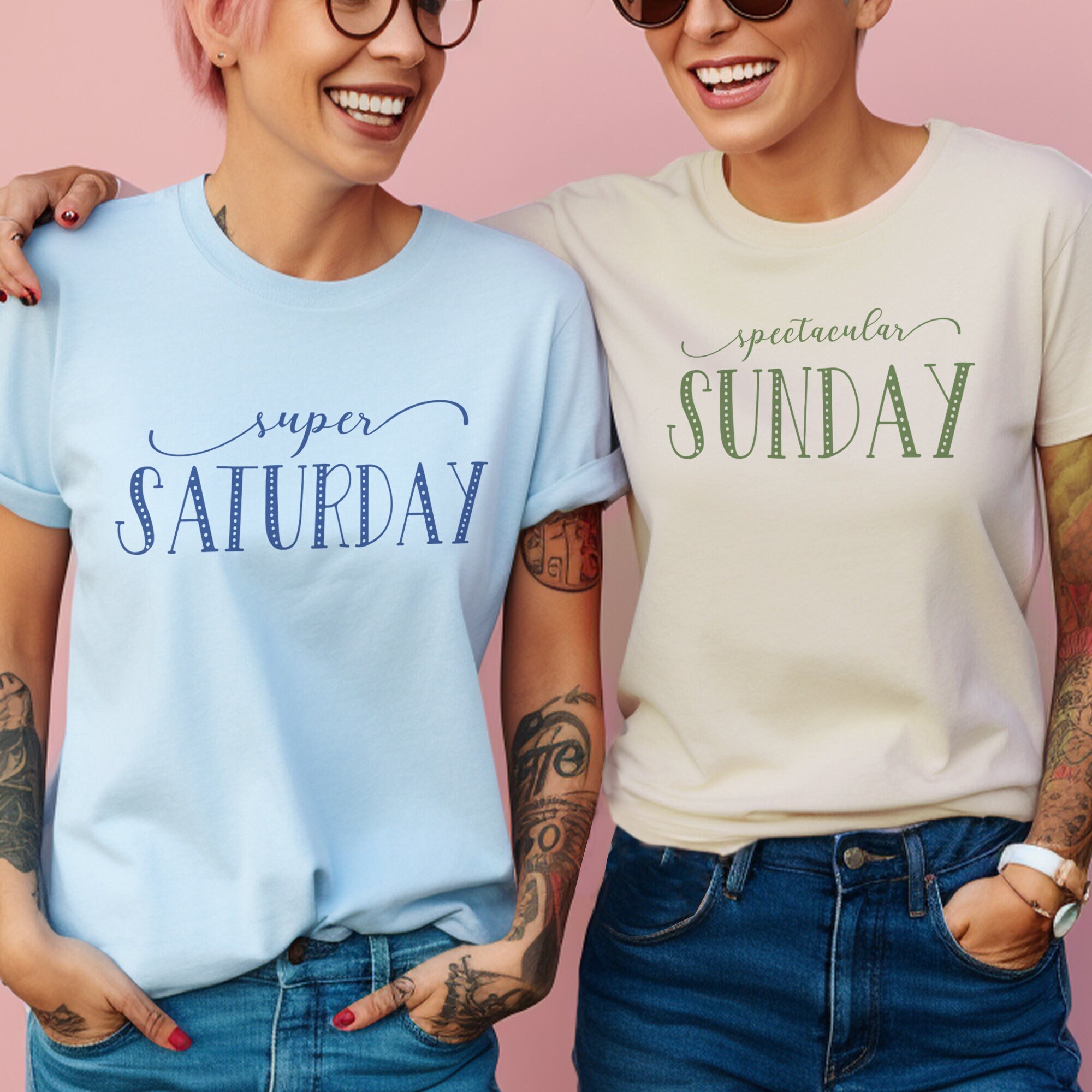 送料無料 いつまで Weekdays Sunday Tees, Positive Gift Teacher Bundle, Shirts ミュージシャン