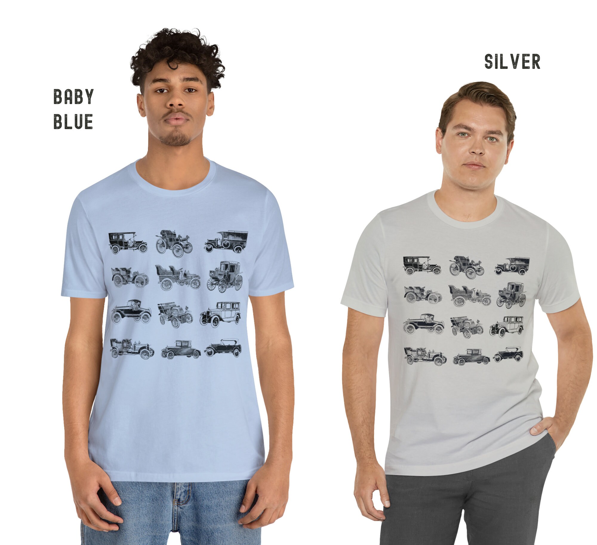 Vintage Cars Pocket Tee main image 0