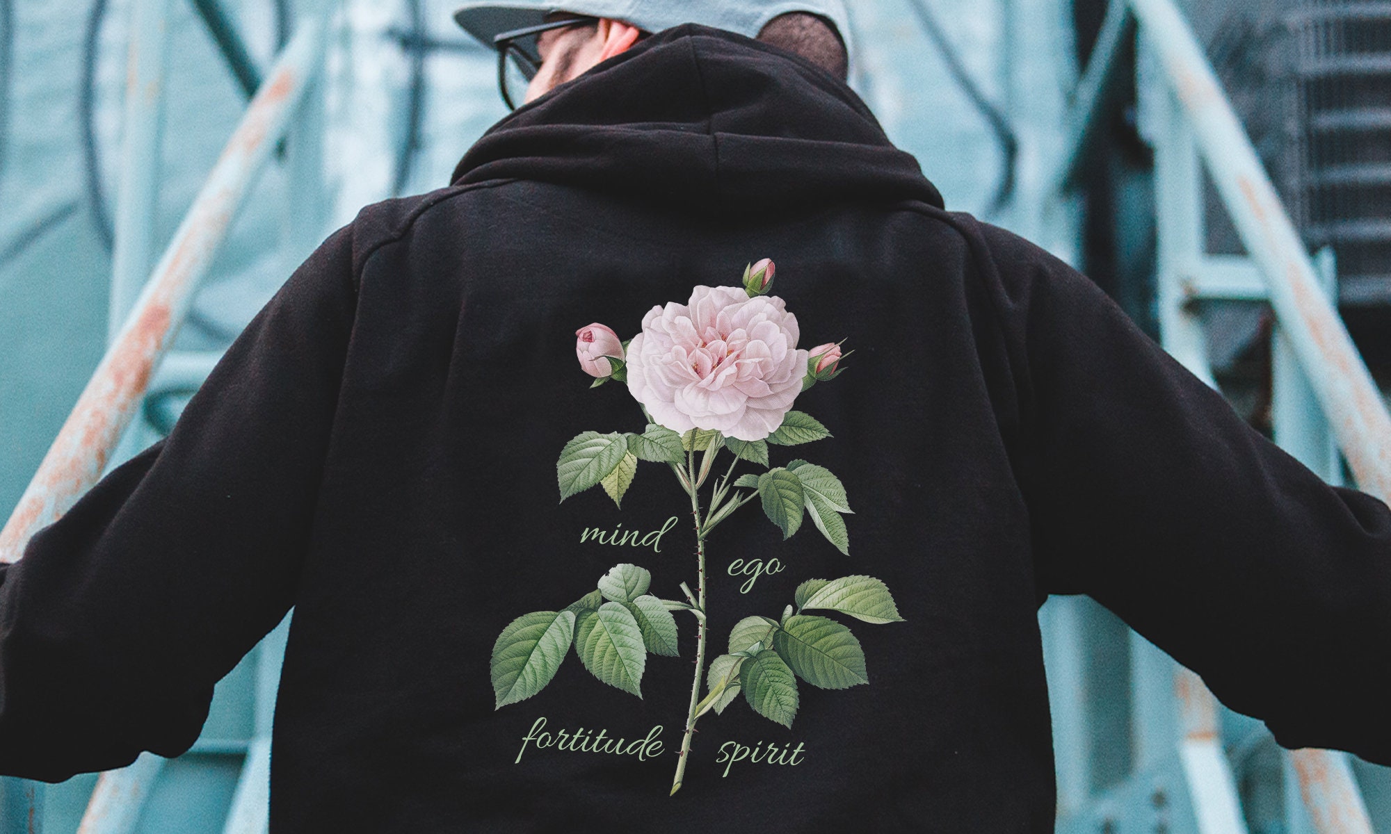 Positive Mind Hoodie Spirit Love Hoodie Fortitude Ego - Etsy Canada