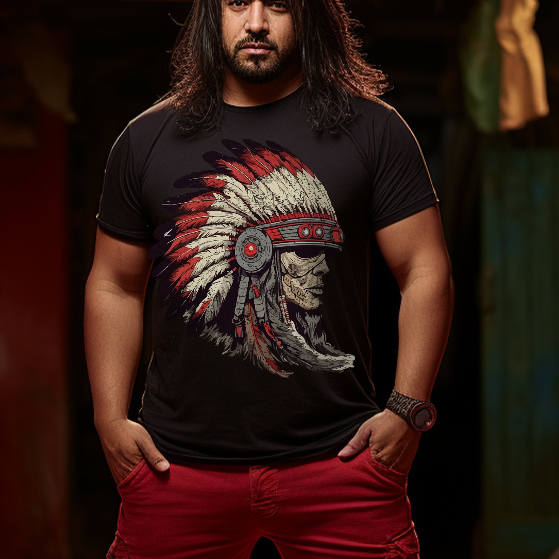 Camisetas Para Motos Precios Plantilla De Diseño De Camiseta Con Calavera De Motorista | Modelo De Camisetas Divertidas Hombre