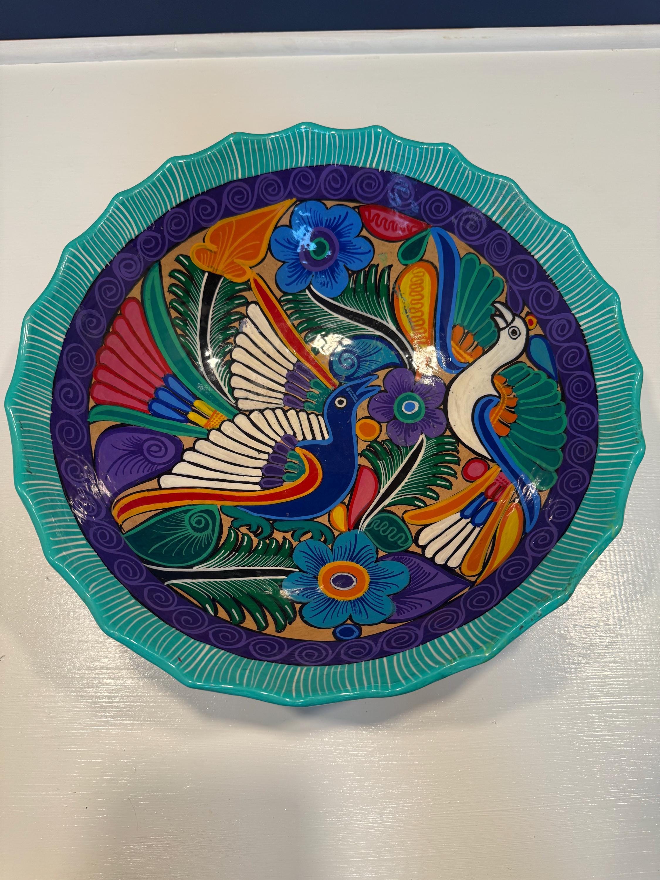 アンティーク雑貨 Vintage Talavera Mexican FolkArt Pottery il_fullxfull.7650505373_bb56.jpg
