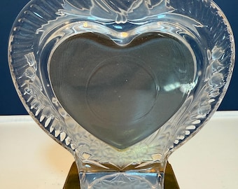 Vintage Studio Nova Crystal Heart Photo Frame Florals Girly