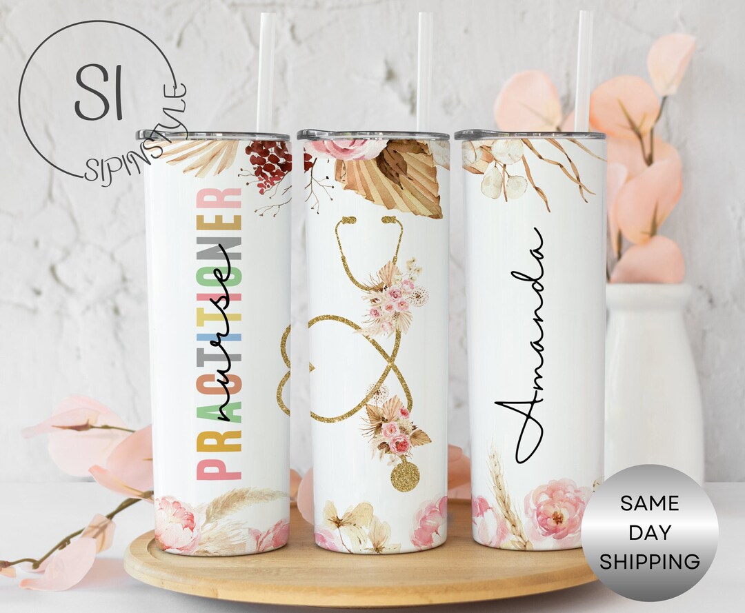 Nurse Practitioner Personalized Tumbler, Nurse Practitioner Gifts for