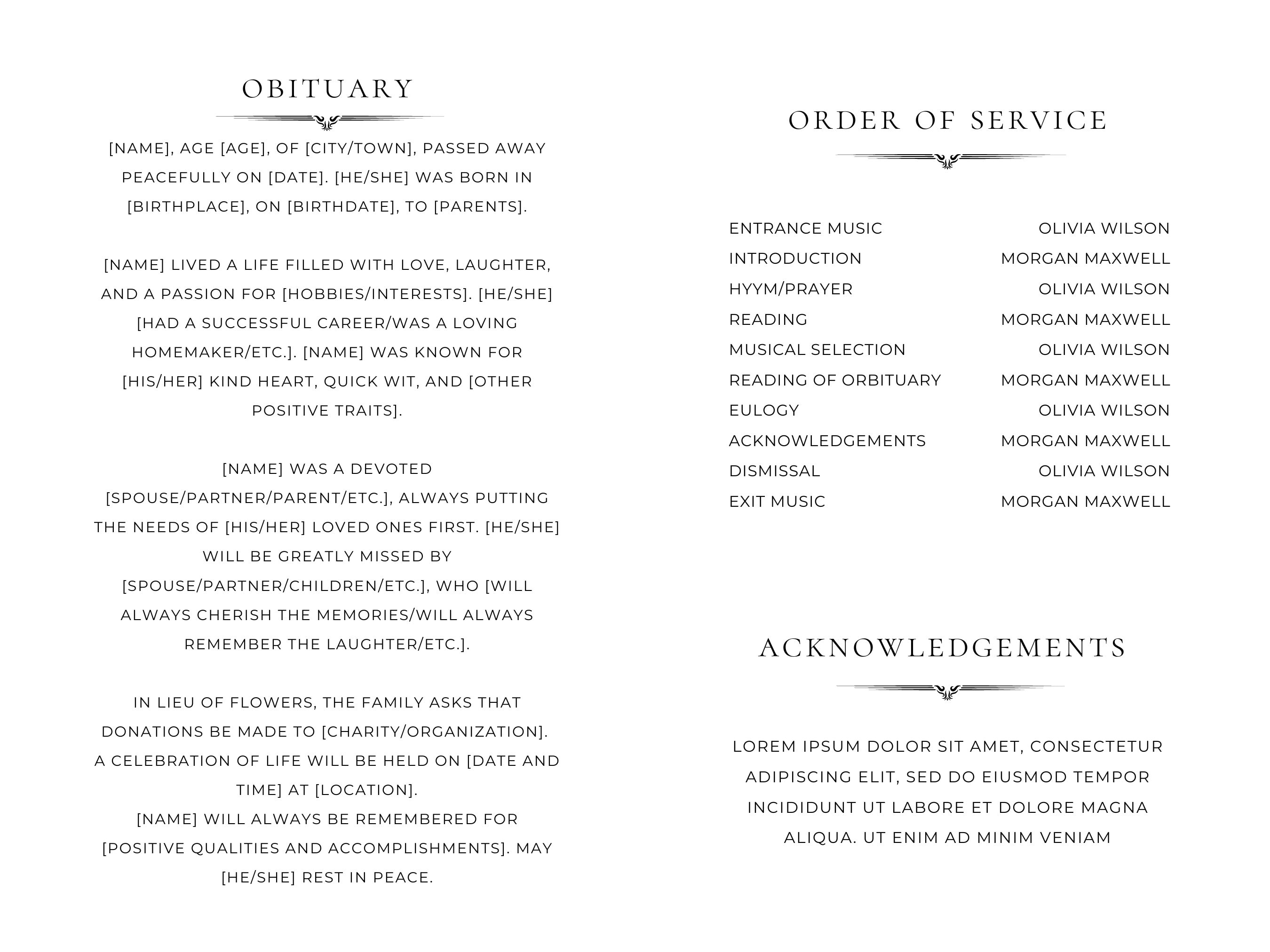 Heart Touching MEMORIAL/FUNERAL POEM for a Loved One, Dad, Mom, Sister