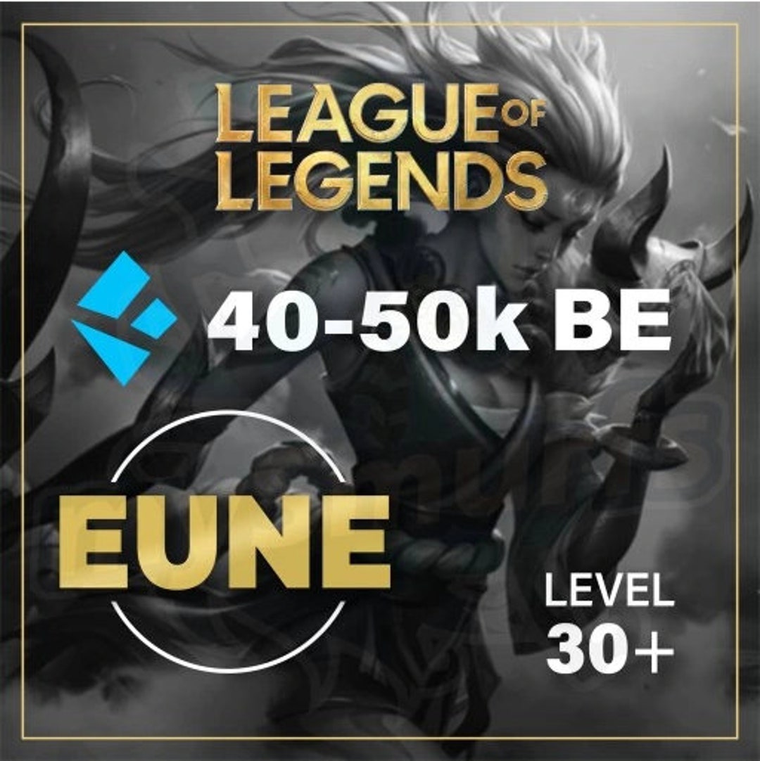 Buy League of Legends Account 40.000 BE EUW server (PC) - League