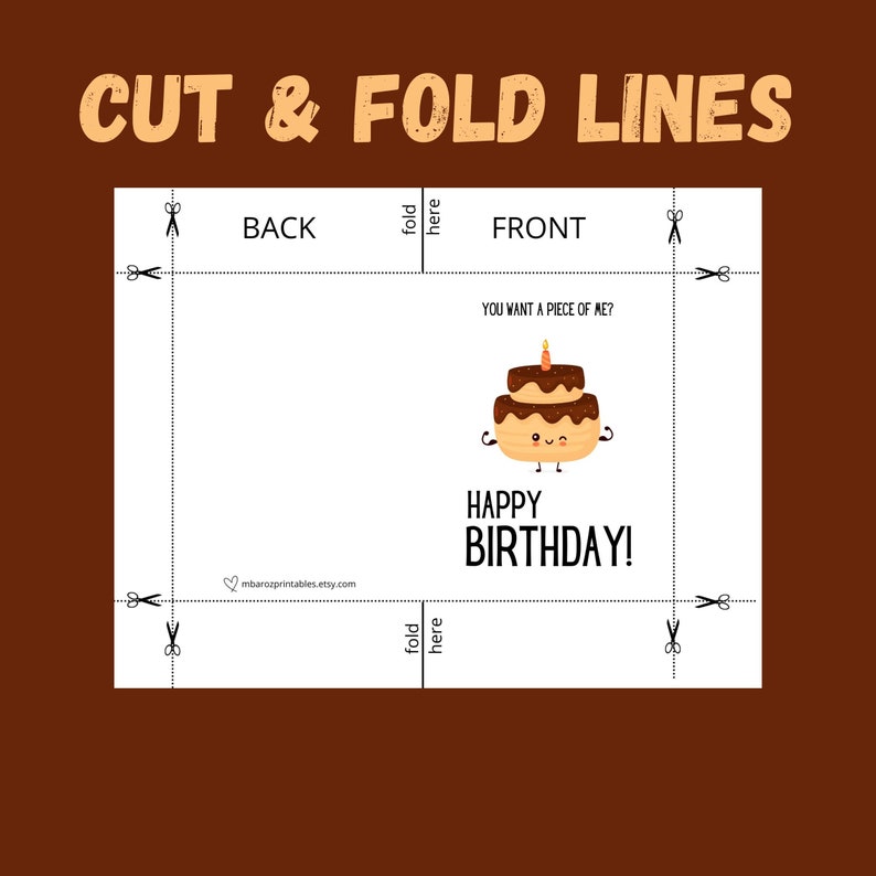 PRINTABLE Birthday Card Funny Birthday Card Digital Download - Etsy