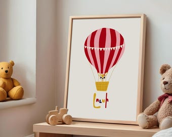 Personalized Armenian Alphabet Poster for Kids – Custom Name – Lusi