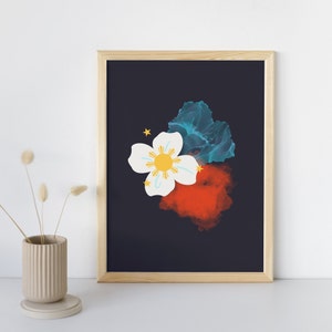 Butterfly Philippine Flag Art | Digital Art Download| Filipino Gifts | Filipino Flag | Filipino Wall Art |  Filipino Gift | Philippines Art