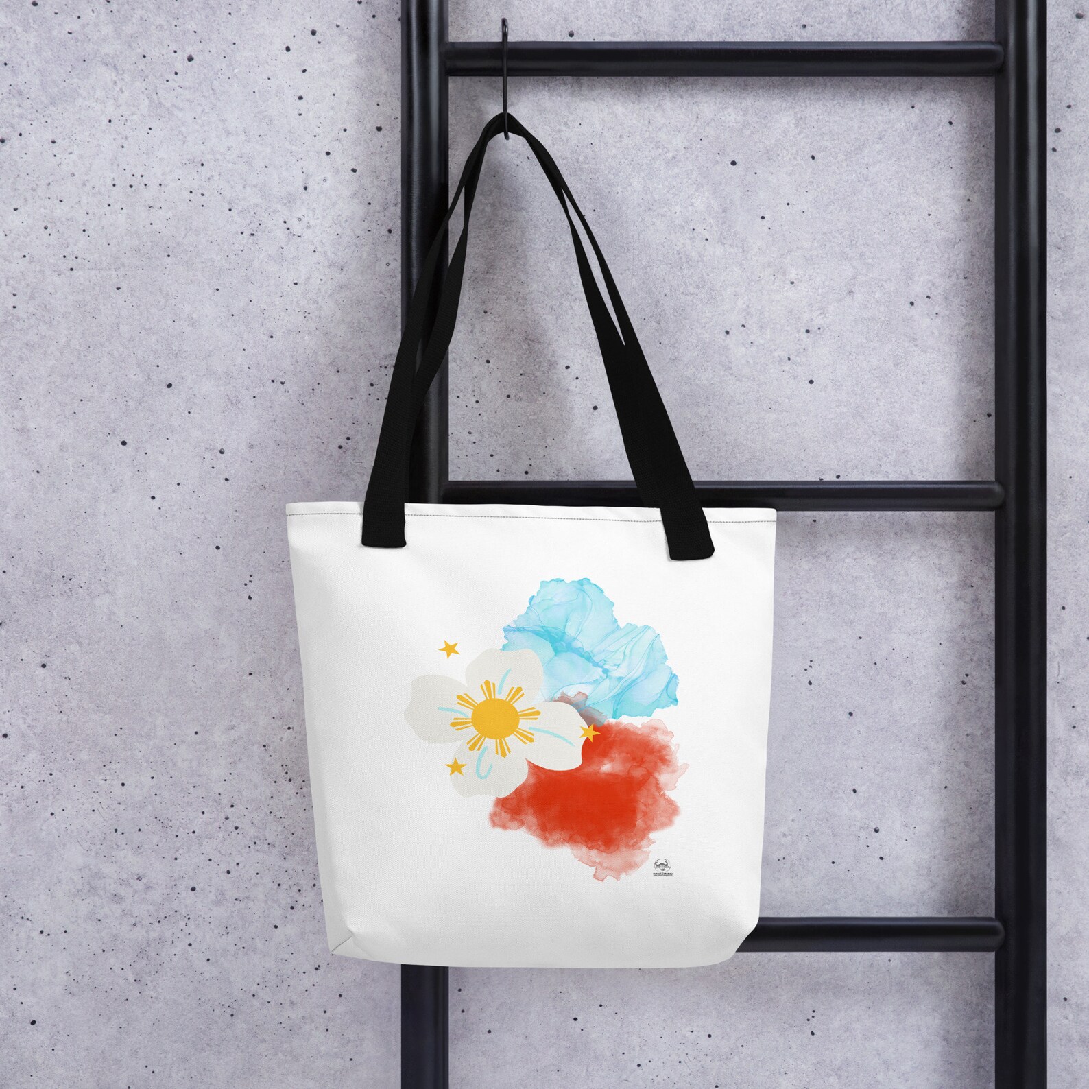 Filipino Butterfly Flag Art Tote Bag | Filipino Tote Bag | Filipino Bag ...
