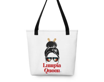 Borsa tote filippina Lumpia Queen / Borsa tote Lumpia / Borsa tote Eggroll / Borsa tote filippina / Borsa per buongustai / Regalo per un buongustaio / Buongustaio filippino