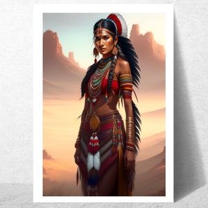 Indian Beautiful Woman | Ai art | Digital download